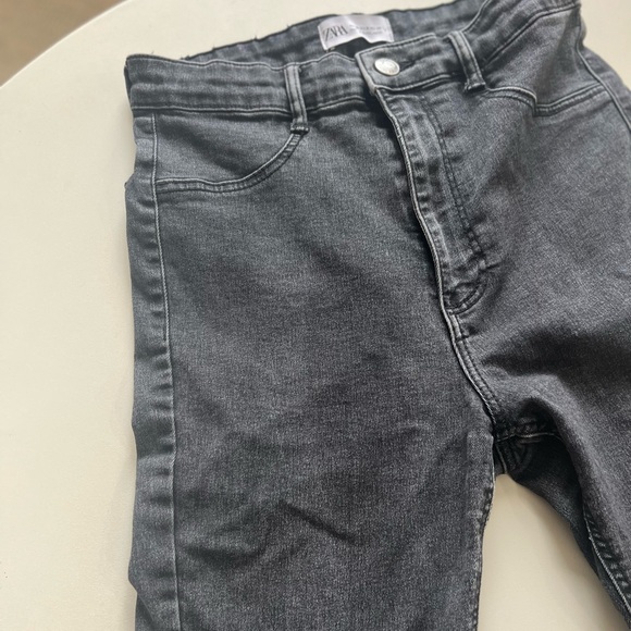 Zara Anthracite Grey Elastic Jeggings - Picture 10 of 10